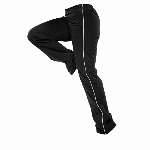 Gamegear® Ladies Track Pants/Bottoms / Ladies Sportswear (12 UK) (Black/White)