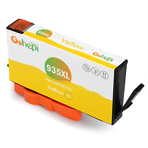 Gohepi Reemplazo para HP 934XL 935XL Cartuchos de tinta Alta Capacidad Compatible con Impresoras HP Officejet Pro 6830 6230 6820 6812 6815 6825 6835 6836  2 Negro  1 Cian  1 Magenta  1 Amarillo 