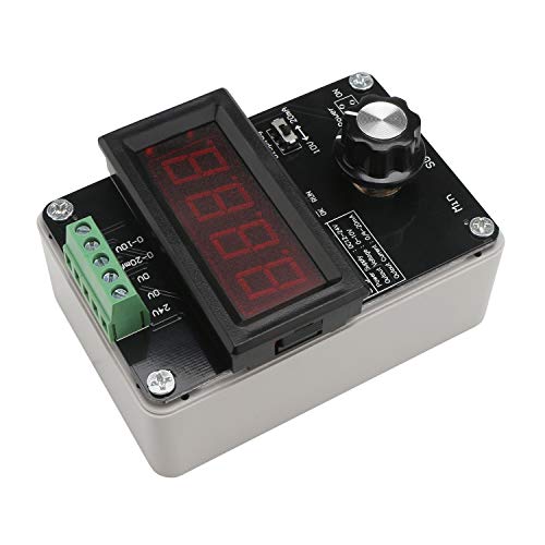 Alimentazione del generatore di segnale, Droking DC 24V 0-20mA / 4-20mA / 0-10V Tensione di corrente regolabile Fonte di segnale analogica corrente con display digitale a 3 cifre