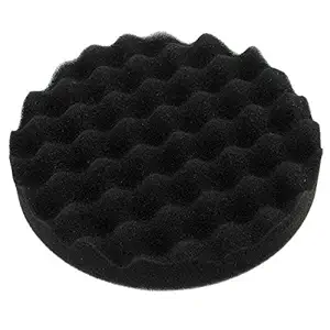 Digital Craft 7Inch Car Wave Sponge Polishing Pad Set Polishing Buffer Waxing Buffing Pad Polishing Sponge Wheel Vehicle Polisher (7 inch)