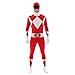 Produktbild Offiziell Rot Power Ranger Morphsuit Verkleidung, Kostüm - Xlarge - 5'10-6'1 (176cm-185cm)