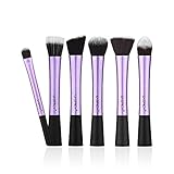 USpicy Make Up Brushes 6-Piece Professional Cosmetics Makeup Brush Set with Gift Box Makeup Kits (Purple)