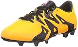  adidas X 15.3 FG/AG J_S74637, Botas de fútbol Unisex niños, Naranja/Negro/Rosa (Dorsol/Negbas/Rosimp), 36 1/2 EU