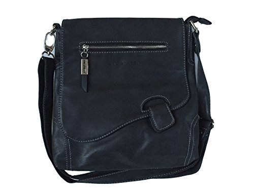 Bag Street Sac D'ÉPAULE pour Femme Grand Noir