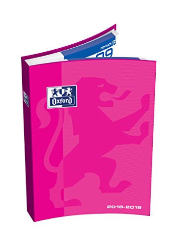 Télécharger Oxford School Agenda Scolaire Journalier 2018-2019 1 jour par page 352 pages 12 x 18 cm Rose Gratuit