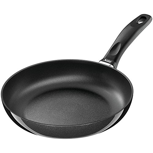 Silit Stielpfanne beschichtet Ø 24cm Futura Schüttrand Kunststoffgriff mit Flammschutz Aluguss Silitec Handwäsche