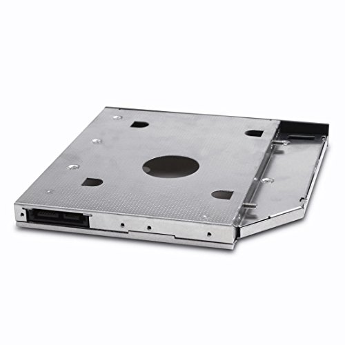 DiGiYes® 12,7 mm / 0.5in Universelle Second SATA HDD Festplatte Caddy Modul Adapter - 3