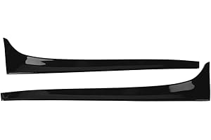 LEAPITURE 2 Piezas alerón Lateral para Ventana Trasera abs Aleron Golf 7 Accesorios Tuning Exteriores para Golf 7/7.5 (2014-2019), ala Decorativa Trasera