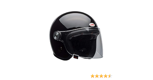 BELL RIOT SOLID HELMET BLACK L : Amazon.it: Auto e Moto