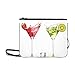 Produktbild EIJODNL Party farbiges Glas Cocktail-Muster benutzerdefinierte hochwertige Nylon dünne Clutch-Tasche Umhängetasche Umhängetasche