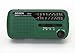 Produktbild Degen DE13 Portable Emergency Solar Kurbel AM/FM / Radio mit LED Taschenlampe, grün