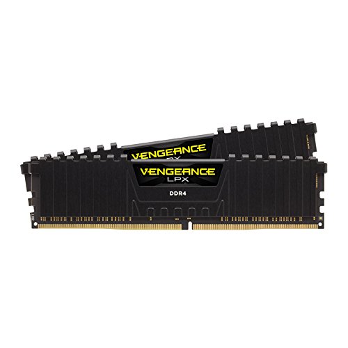 Corsair Vengeance LPX - Módulo de Memoria XMP 2.0 de Alto Rendimiento de 8 GB (2 x 4 GB, DDR4, 3000 MHz, C15) Color Negro