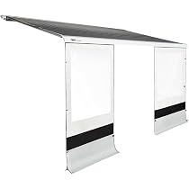 Thule Rain Blocker G2 Vorderwand 2,00m Markise Windschutz Wohnwagen Regenschutz Wand Seitenteil grau : Thule Sport & Freizeit