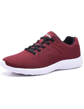 COODO Damen/Mädchen Laufschuhe Atmungsaktiv Turnschuhe Straßenlaufschuhe Freizeit Sportschuhe Sneaker Größe 35-42