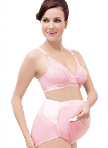 Intimate Portal Women's Adjustable Supporting Belt Maternity Panty Nude UK 10