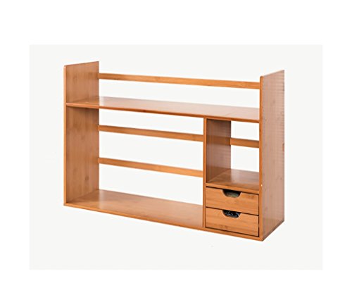 Bookshelf Bookshelf / Table Bamboo Bookshelf Student Children Easy Desktop Small Bookshelf Storage Shelf Office Small Bookshelf ( Size : 48*19*46CM )