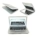 Produktbild Mini faux Apple iPad / MacBook Air Notebook Tablet Beauty Make-up kosmetische Taschen Gesicht Compact Mirror von KingOfHearts-Silber CJ09