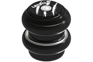 'Juscycling 34/34mm Bike Headset, EC34 (External Cup), with Sealed Bearings for 1 1/8'' (28.6 mm) Straight Fork Steering Tube'