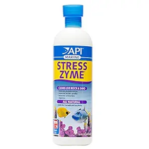 API Marine Stress Zyme for Aquarium, 16 oz