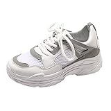Las señoras de moda transpirable cojín antideslizante zapatos deportivos zapatos para correr al aire libre Zapatillas deportivas de malla transpirable de moda para mujer de verano antideslizantes casuales Zapatillas de deporte de malla transpirable de estilo casual para mujer Zapatillas de deporte de mujer blanca oso oso zapatos blancos