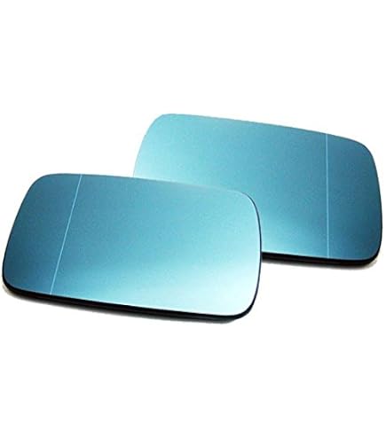 Glace De Rétroviseur Chauffant Bleue Droite Pour BMW Série 3 E46 Et Série 7 E65/E66 - Pièce De Remplacement OEM