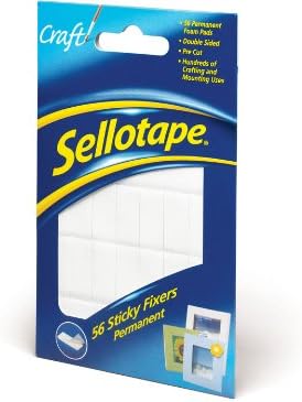 Sellotape sticky fixer pads