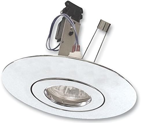 GU10/LV Ceiling Converter, White CR80WH by ETERNA. Downlight CONVERTOR. Pack of 6