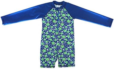 Baby Girls Boys Long Sleeve UPF 50+ Swimwear Rash Guard Swimming Costume