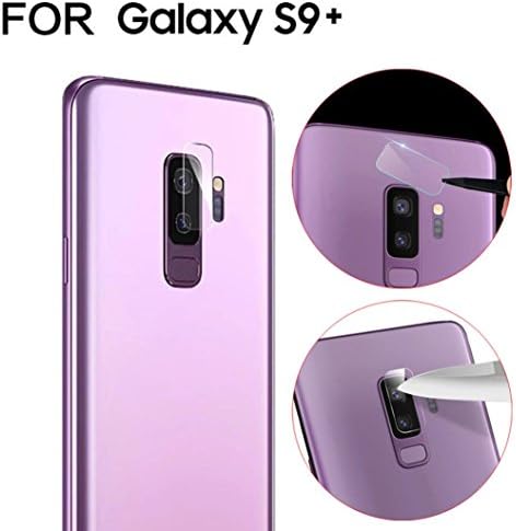 For S9 Plus Screen Protector Glass,Diadia Rear Camera Lens Tempered Glass Screen Protector Film Cover Case For Samsung Galaxy S9 Plus (3PC)