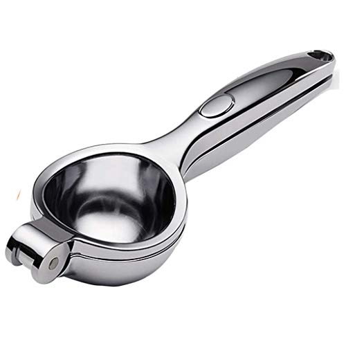 L@LILI Premium Quality Stainless Steel Lemon Lime Squeezer Manual Citrus Press Juicer,Premium Quality Professional Kitchen Tool,20.5 * 6m