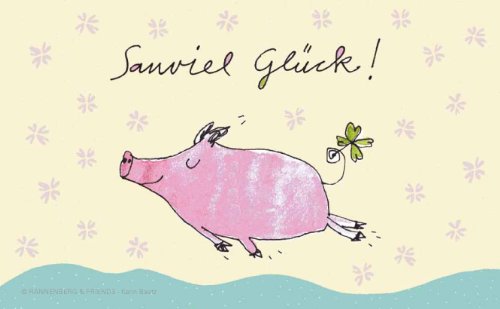 Frühstücksbrettchen "Sauviel Glück"