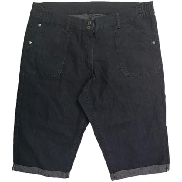 Buy HAPPENING Plus Size Women Regular Fit Denim Shorts