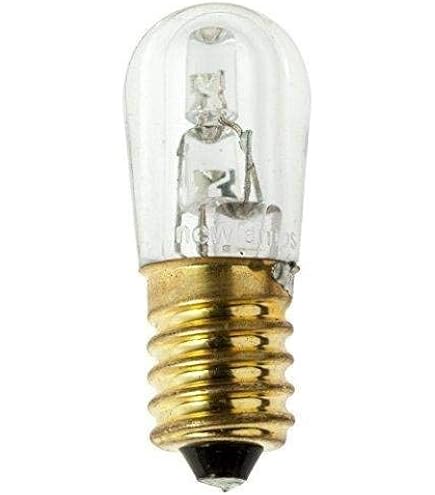 LAMPADA PERETTA LED LUMINARIA E14 24V DC AC PER CIMITERO 1W LUCE CALDA