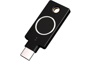 BERRYBASE Yubico - YubiKey Bio C (FIDO Edition) - Sicherheitsschlüssel für Multi-Faktor-Authentifizierung (MFA) und Passkey, Anschluss über USB-C, Biometrish - FIDO-Zertifiziert