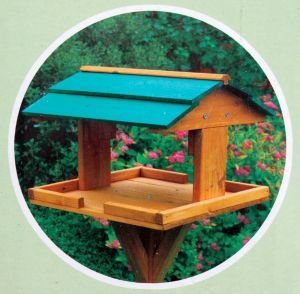 Vogelhaus mit Ständer wetterfest - 2