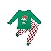 Produktbild Yalatan Christmas Pyjama Sets For Mom Dad Baby Kids Nachtwäsche gestreiften Familie passenden