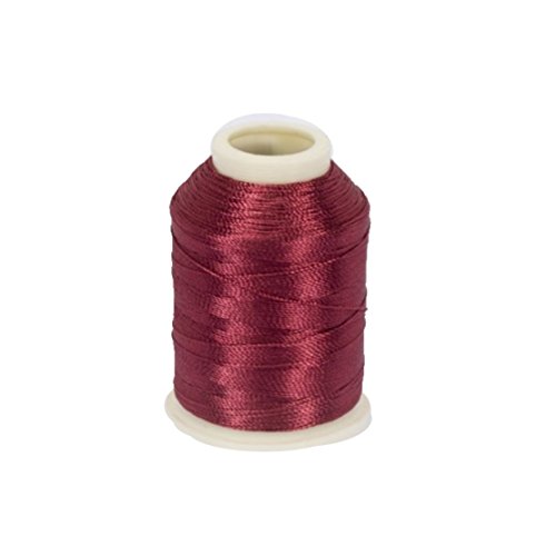 Altinbasak 20g Häkelgarn Garne 300m 6 FACH 0,75mm Nr: 50 POLYESTER HÄKEL GARN FÄDELN Nähgarne 300M WEINROT IP790