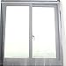 Produktbild rugai-ue Klettverschluss selbst Kleben Mosquito Proof Invisible Screen einfach Sand Bildschirm Türvorhang Gaze Fenster Vorhang Weiß 1,5 × 1,3 m