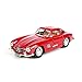 Produktbild LIUFS Die Casting Modell Mercedes Oldtimer Modell 1:24 Legierung Sportwagen 300SL Automodell Geburtstagsgeschenk (Farbe : Rot)