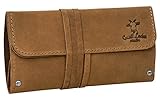 Tabaktasche Leder Braun Gusti Leder "Stefan"