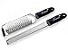 Produktbild Tessani Zester und Reibe Set (2er Pack) aus Edelstahl, messerscharf, Ergonomische Handgriffe, Das Perfekte Küchen-Geschenk (Inklusive Reinigungsbürste und Schutzhülle)