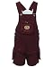FirstClap Maroon Cotton Dungaree for kid