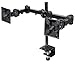 Produktbild Manhattan 420808 Dual LCD TFT Monitor Tischhalterung mit 2 Armen für 2 Displays schwarz