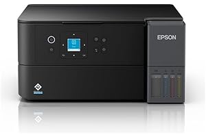 EPSON EcoTank ET-2950 A4, stampante multifunzione con serbatoio di inchiostro, connessione Wi-Fi e AirPrint, scansione, copia, stampa fronte/retro e inchiostro inclusi per un massimo di 3 anni