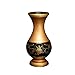 Produktbild Elegant Vintage Kupfer Net Flaschen Plain Vase Buddhismus Buddha Zubehör Handwerk Büro Zu Hause Ornamente Figur Skulptur