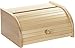 Produktbild LAUBLUST Brotkasten aus Holz - ca. 40 x 30 x 19 cm, Buche Natur, 100% FSC® | Roll-Deckel & Ablage | Hergestellt in EU