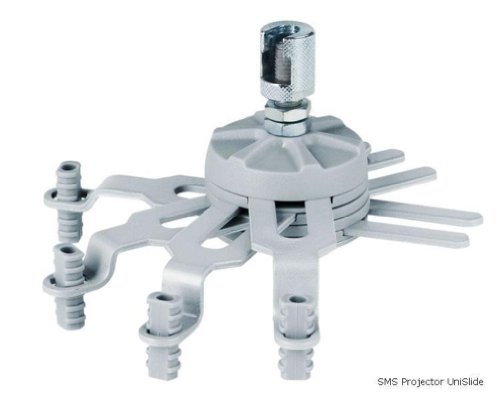 SMS AE014027 Projectorhalterung, Metall, silber, 11,7 x 9,4 x 57,5 cm - 2