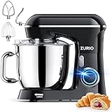 Impastatrice Planetaria 1300W Zurio 5.5L Robot Impastare Portable A 10 Velocità Con Funzione Di Fermentazione Silenziosa, Con