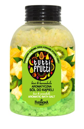 TUTTI FRUTTI Kiwi & Carambola Aromatic Bath Salt /600ml