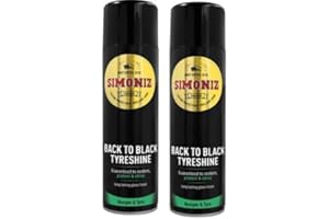 WENOKER 2 x Simoniz Back To Black Car Tyre Shine Y